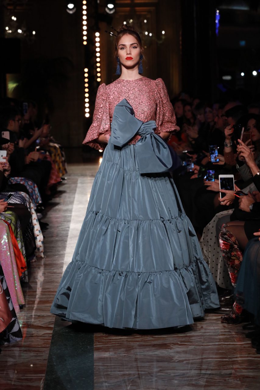 Giada Curti la sfilata della Collezione Haute Couture PE 2020 ad Altaroma