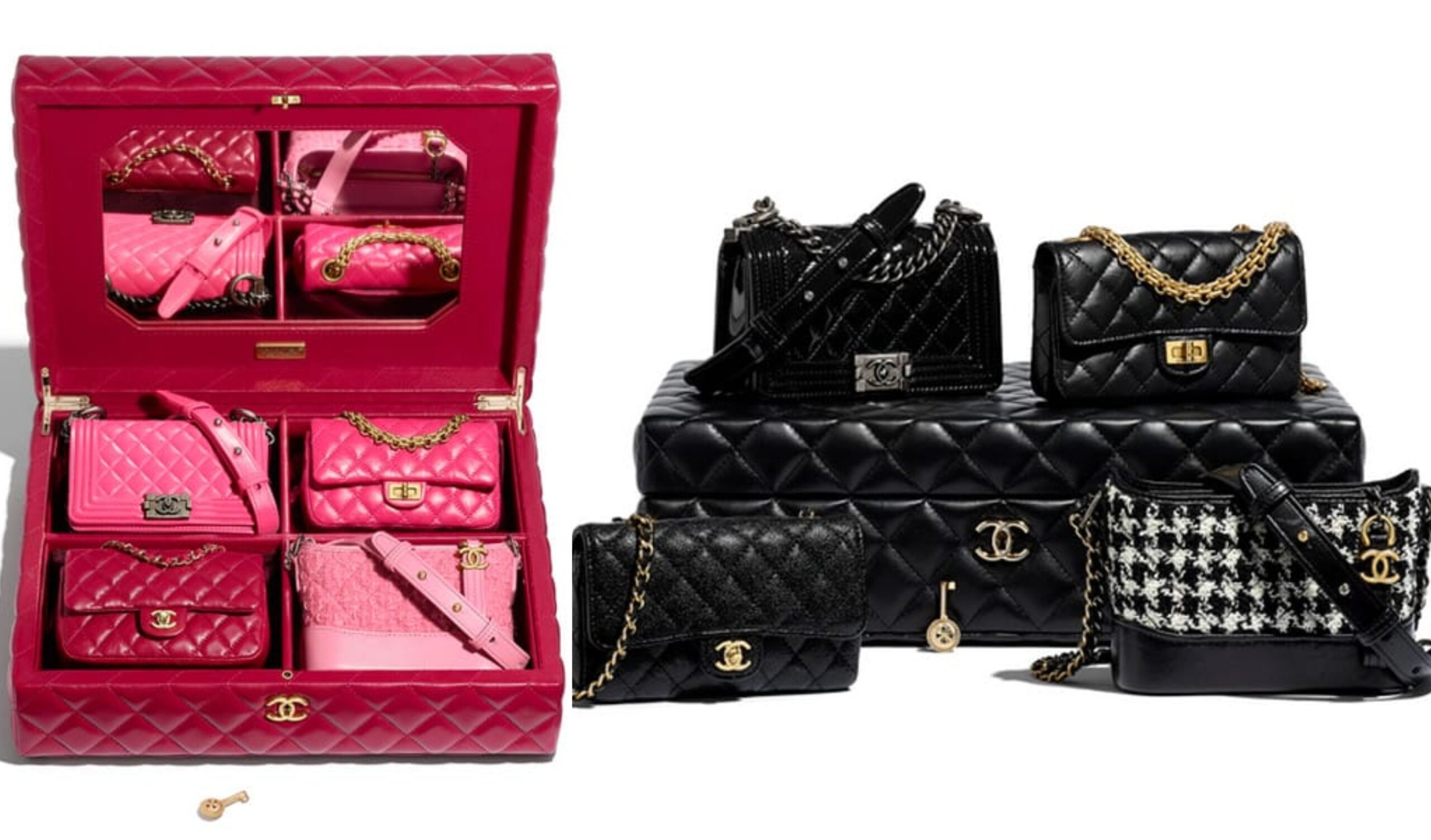 Chanel il cofanetto con 4 mini borse limited edition Wondernet Magazine