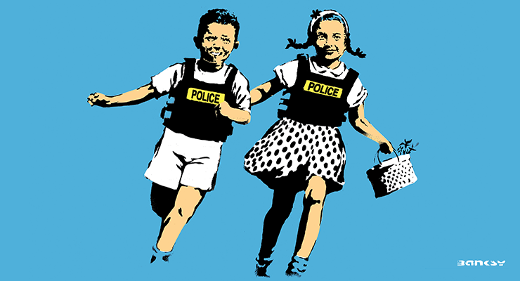 Banksy in mostra a Roma 2020