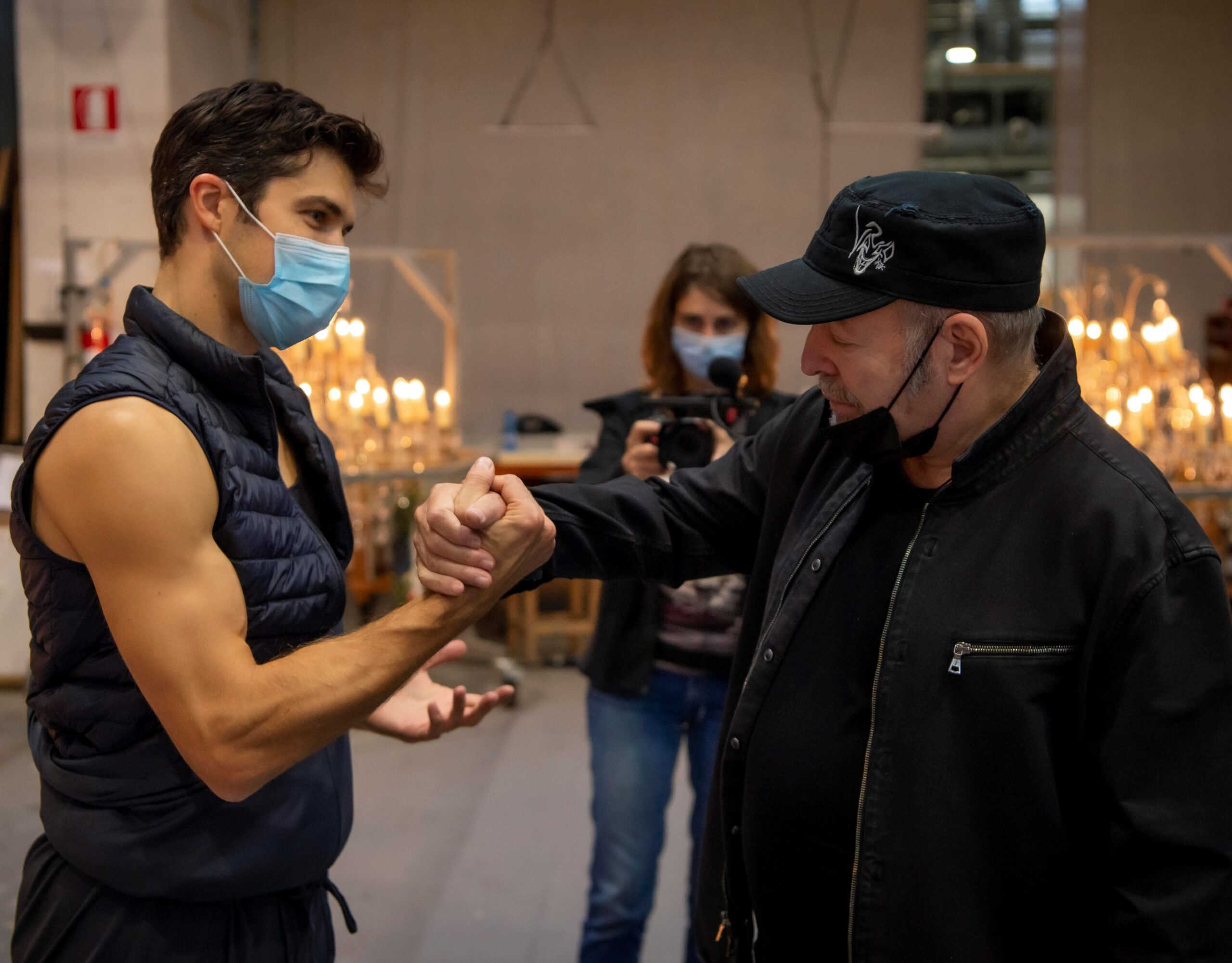 Vasco Rossi da Roberto Bolle a "Danza con me" 2021