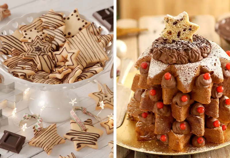 Dolci di Natale: le Stelline e il Pandoro al cioccolato
