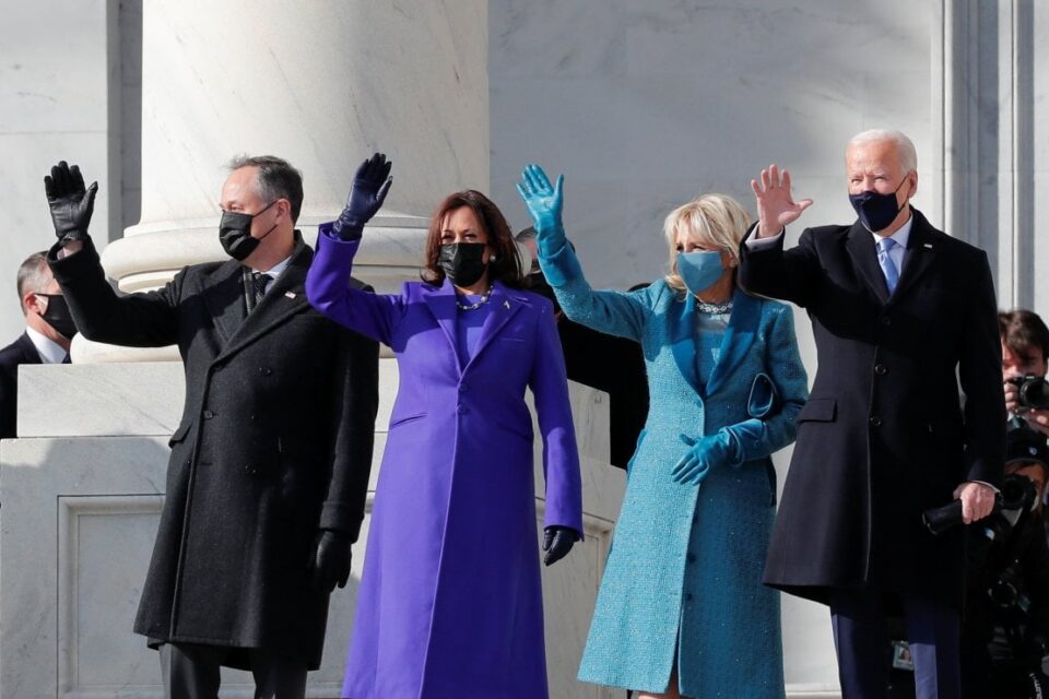 Jill Biden e Kamala Harris, i look all'Inauguration Day