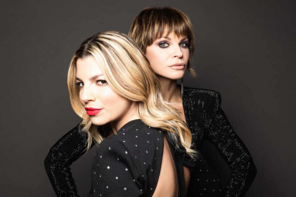 Emma e Alessandra Amoroso presentano "Pezzo di Cuore" in conferenza stampa