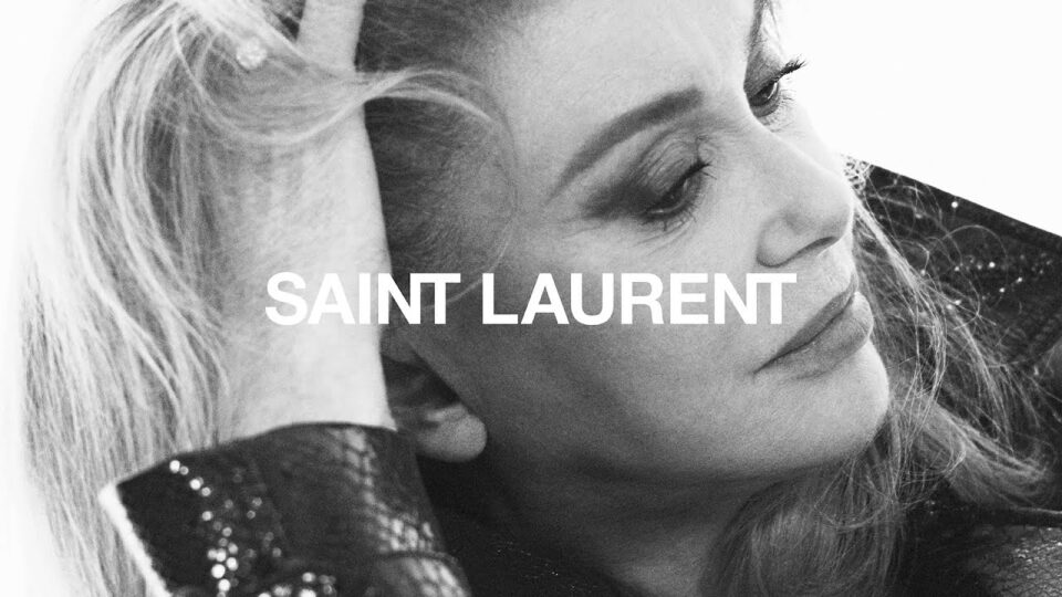 Catherine Deneuve nuovo volto di Yves Saint Laurent
