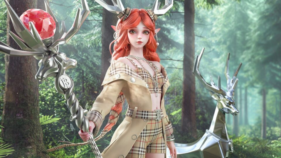 Burberry veste la protagonista di Honor of King