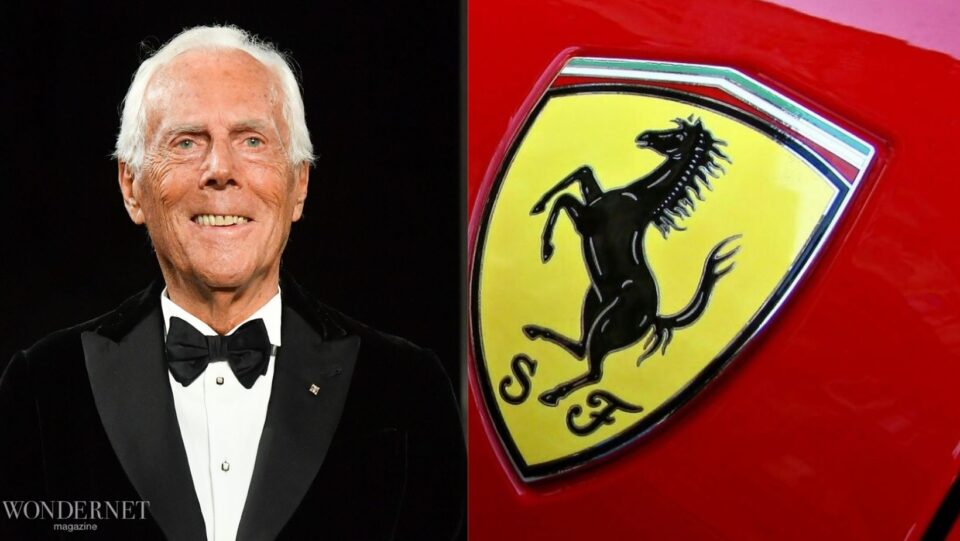 Armani firma il guararoba del team Ferrari