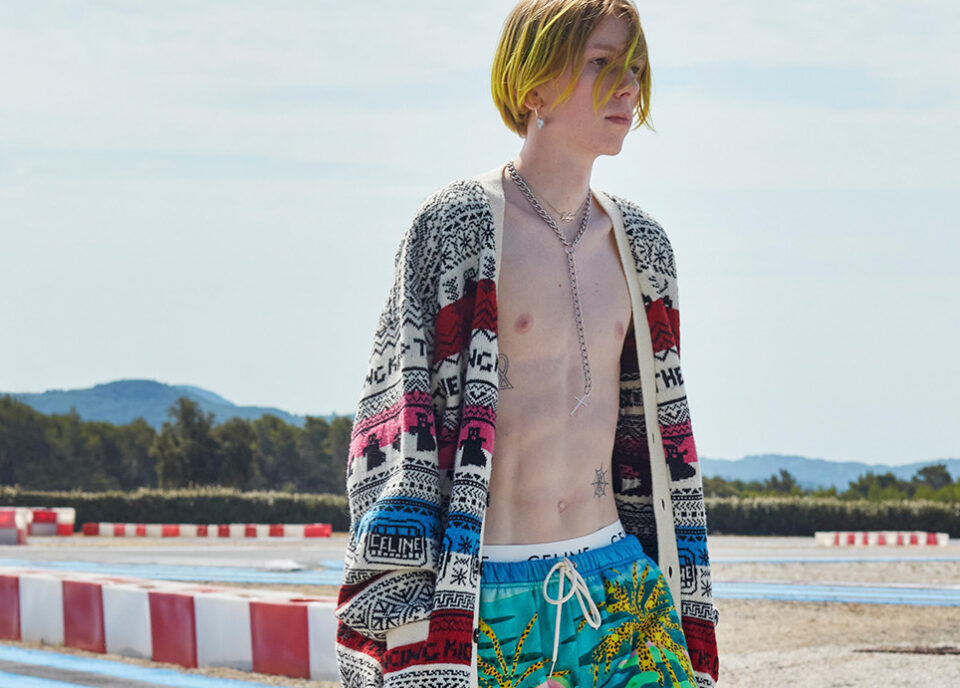 Celine Uomo, la co-lab con Tyson Reeder SS21