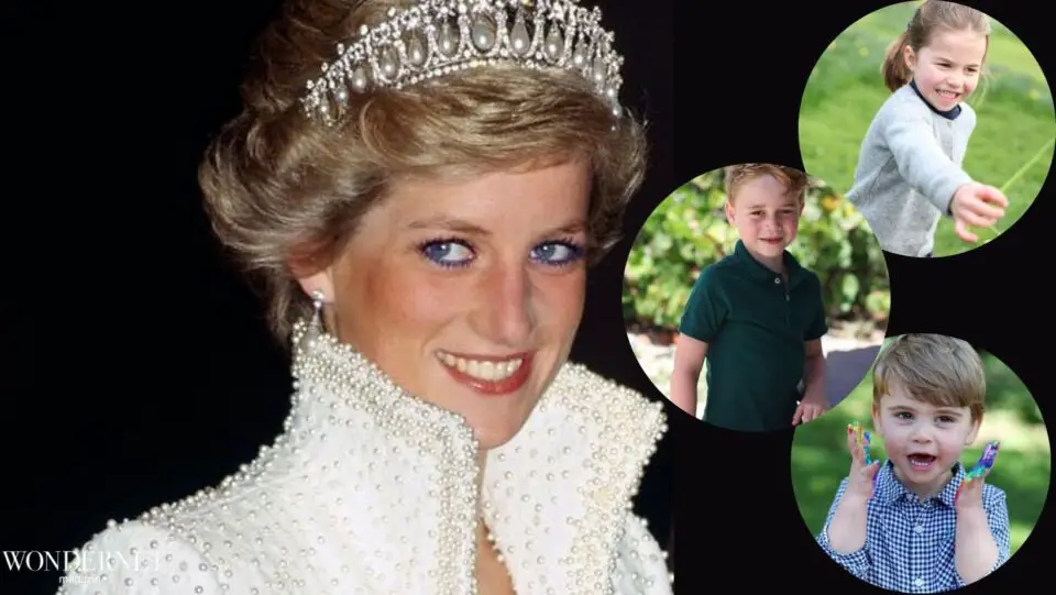 Lady Diana, le frasi d'amore dei nipotini