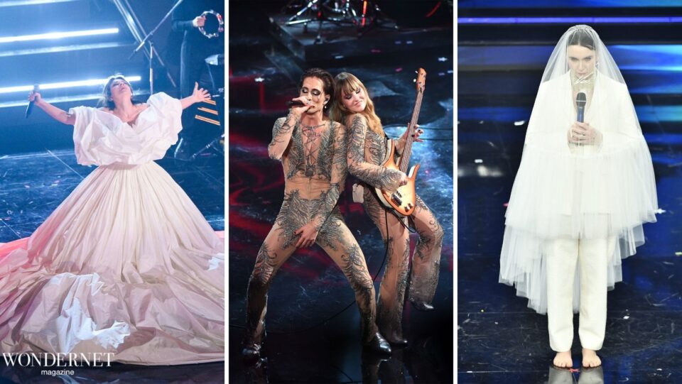 Sanremo 2021: i look della serata finale del Festival