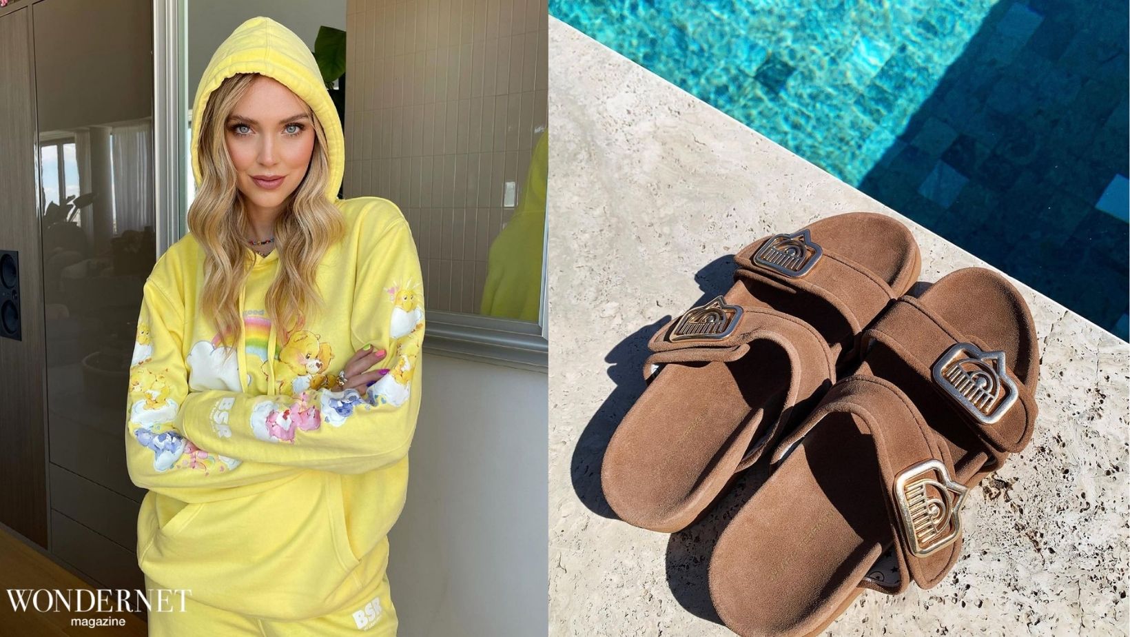 Chiara Ferragni Collection i sandali da spiaggia Wondernet Magazine