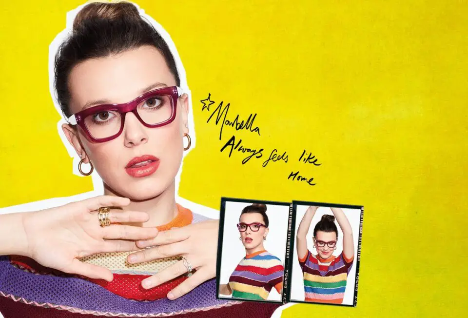 #MBBDiaries: Millie Bobby Brown per Vogue Eyewear SS21