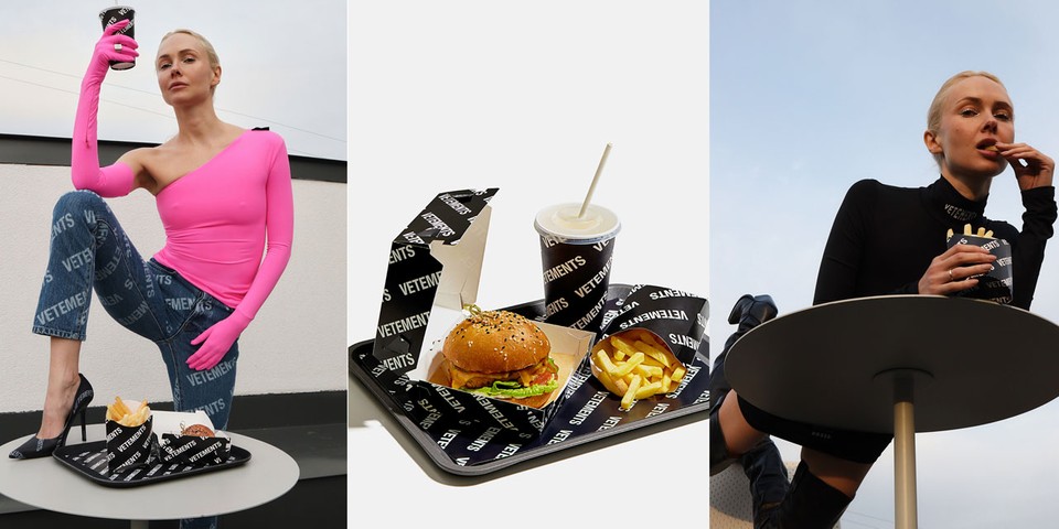 Vetements: in arrivo il primo veg burger griffato in edizione super limitata