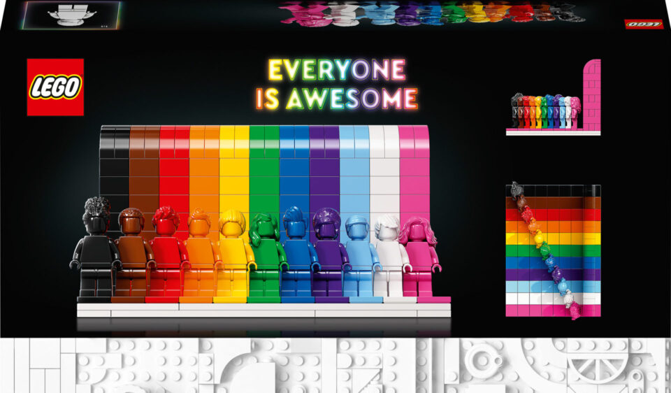 Lego, il set arcobaleno per il Pride Month 2021