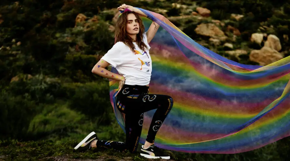 Puma con Cara Delevingne per il Pride Month 2021