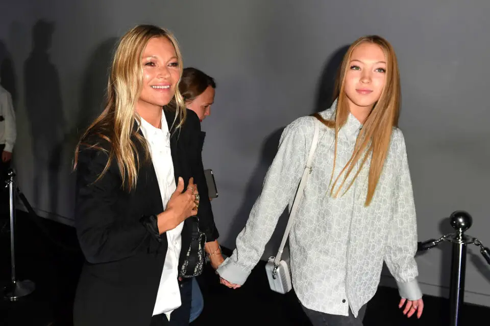 Kate Moss e Lila Grace a Roma: gli scatti social