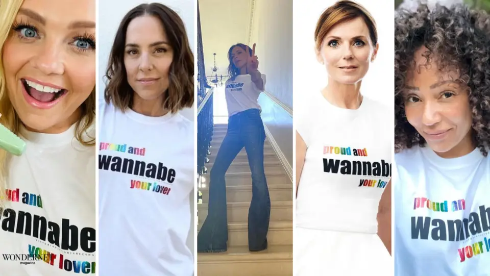 Le Spice Girls riunite da Victoria Beckham per la sua capsule Pride