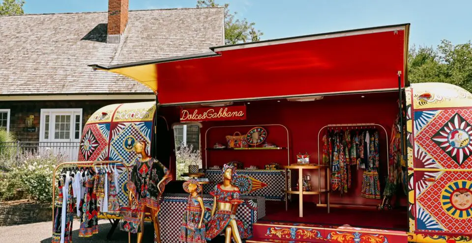 Dolce & Gabbana, a Long Island il carretto siciliano pop up store itinerante