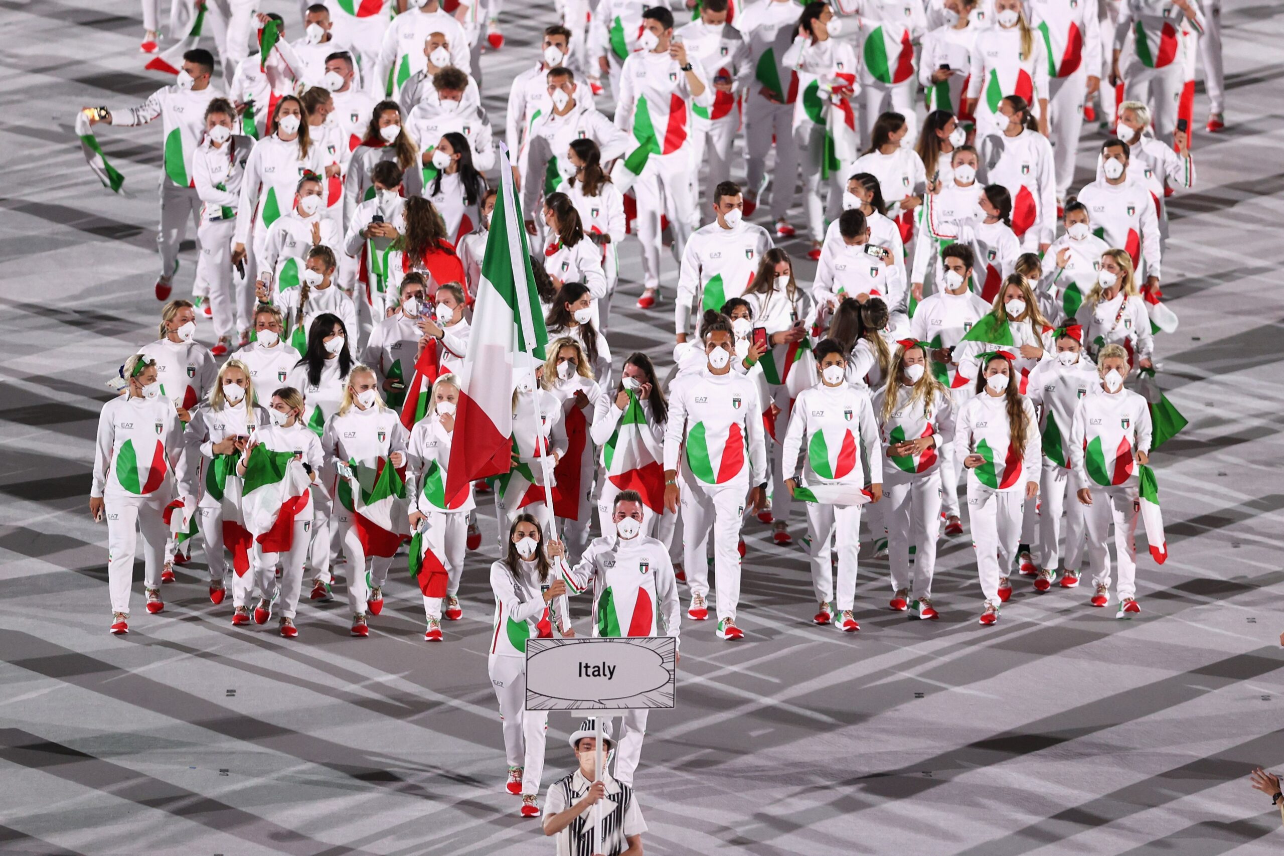 Tokyo 2020, la squadra olimpica italiana in Armani
