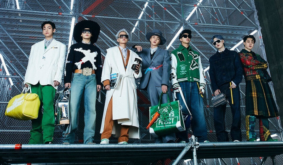 I BTS sfilano a Seoul per Vuitton
