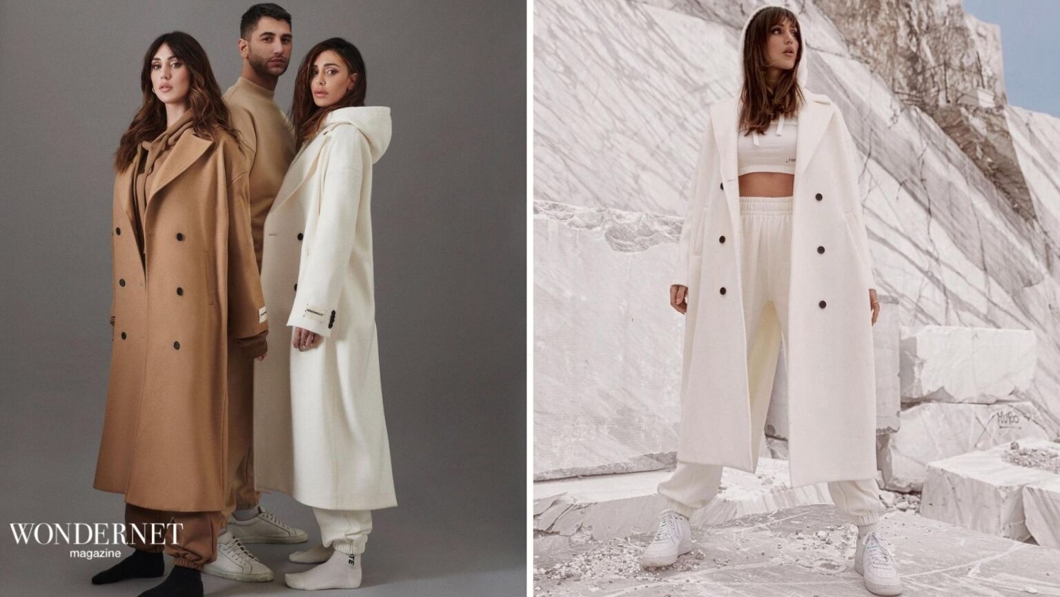 Hinnominate, il cappotto di Belen il capo più richiesto in piena estate