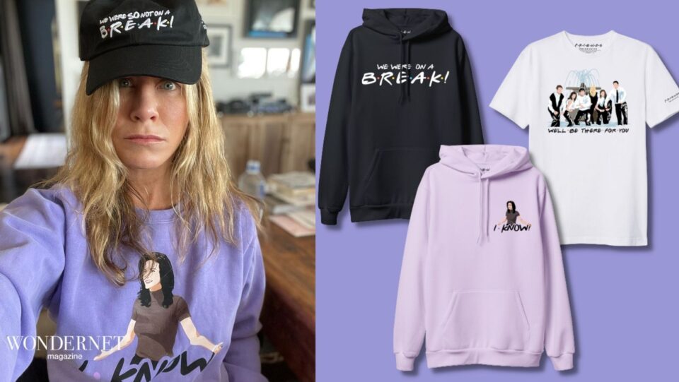 "Friends", la capsule di felpe e shirt in vendita per 4 settimane