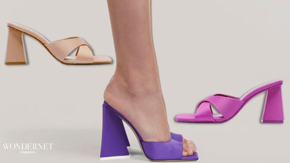 Sandali fucsia zara store