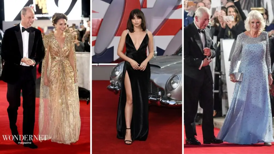 James Bond: i look sul red carpet della première di «No Time to Die»