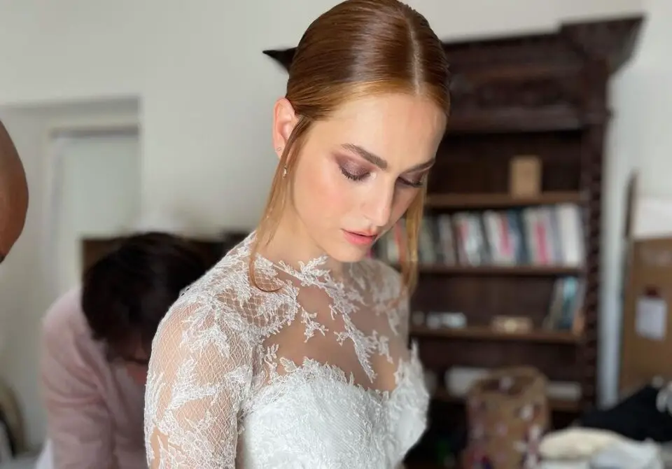 Miriam Leone, i dettagli del suo abito da sposa