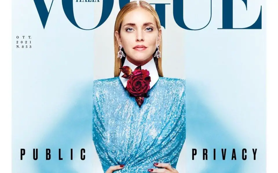 Chiara Ferragni conquista la cover di Vogue Italia