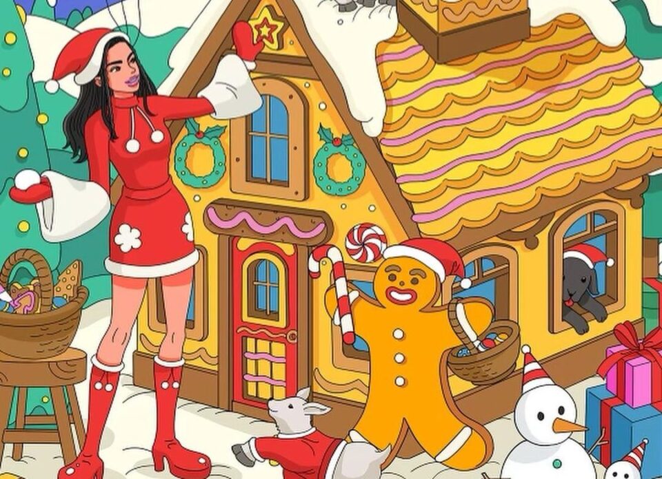 Dua Lipa, la collezione merch per il Natale 2021