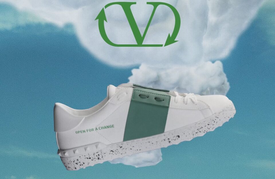 Valentino "Open for a Change", le nuove sneakers green e sostenibili