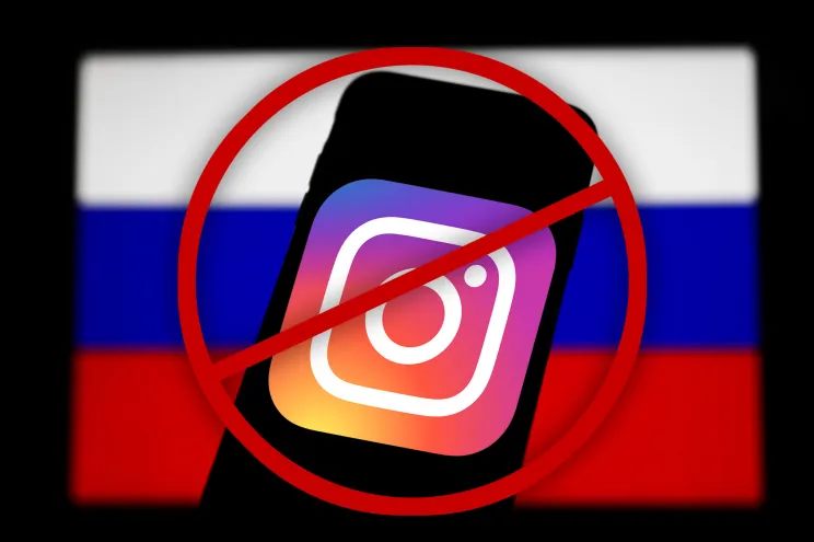 La Russia blocca Instagram e gli altri social