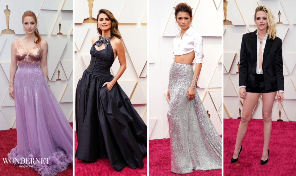 Oscar 2022: i fashion look in & out sul red carpet