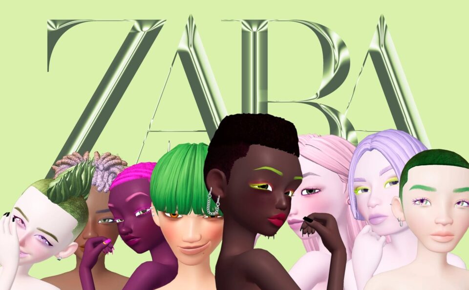 Zara entra nel metaverso con la capsule Lime Glam