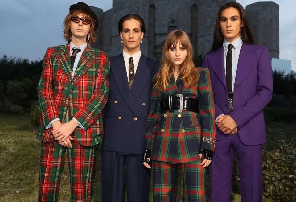 I Måneskin ospiti alla sfilata Gucci Cosmogonie