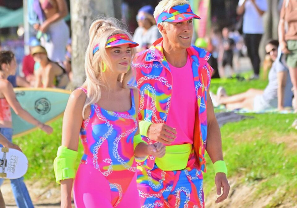 Margot Robbie e Ryan Gosling, le nuove foto dal set di Barbie