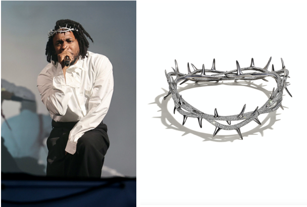 Tiffany & Co. e Kendrick Lamar, la col-lab per la "Corona di spine"