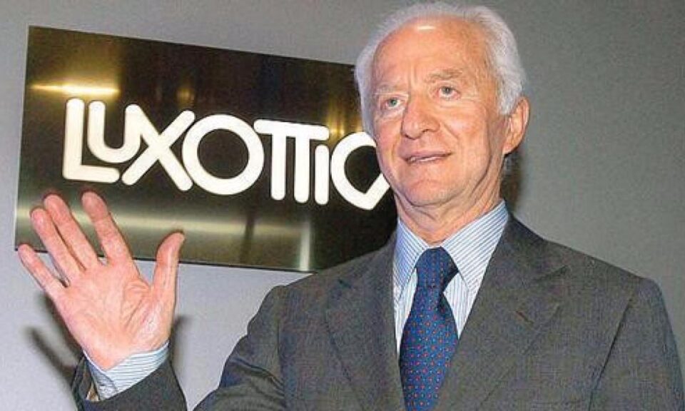 Leonardo Del Vecchio, morto il fondatore di Luxottica