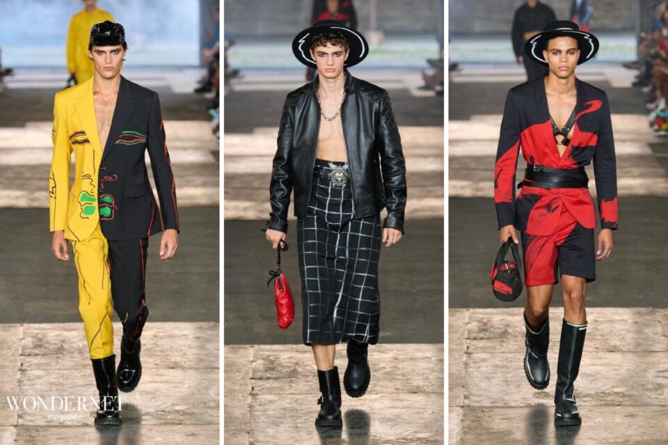 Moschino torna a sfilare a Milano con la collezione Uomo Primavera/Estate 2023