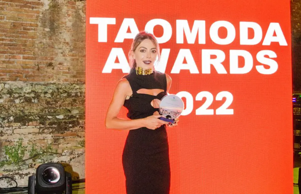 A Valentina Curzi il Sustainability Award ai TaoAwards 2022