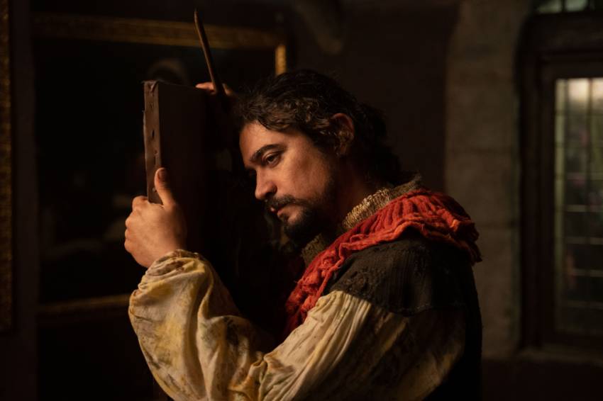 "L'ombra di Caravaggio", la prima immagine del film di Michele Placido con Riccardo Scamarcio