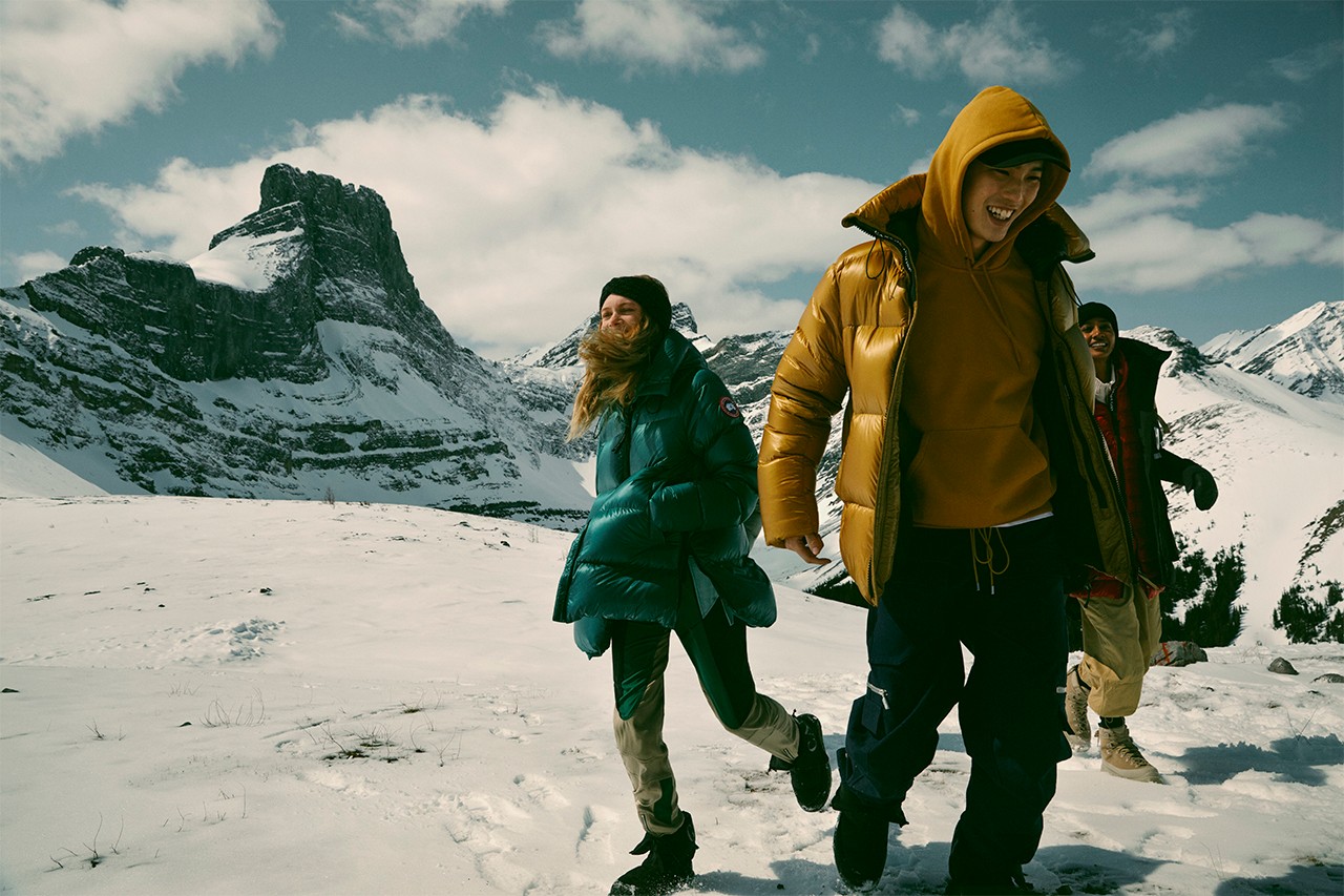 Canada Goose FW22 campaign directed by Cole Spruce