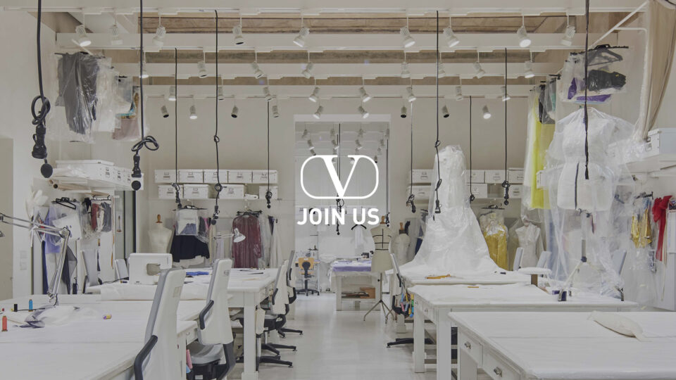 Valentino lancia il primo sito web dedicato al lavoro