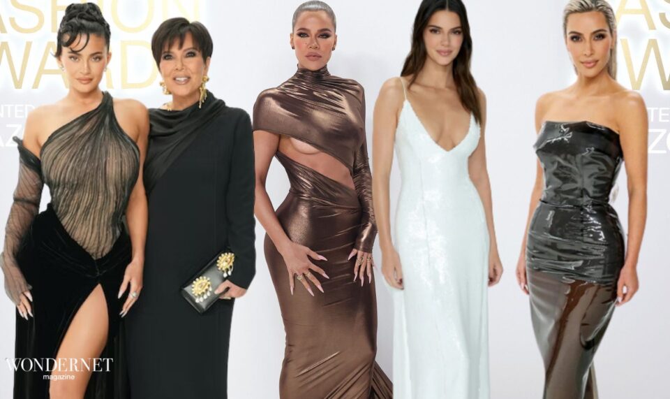 Il clan Kardashian-Jenner ai CFDA Awards 2022