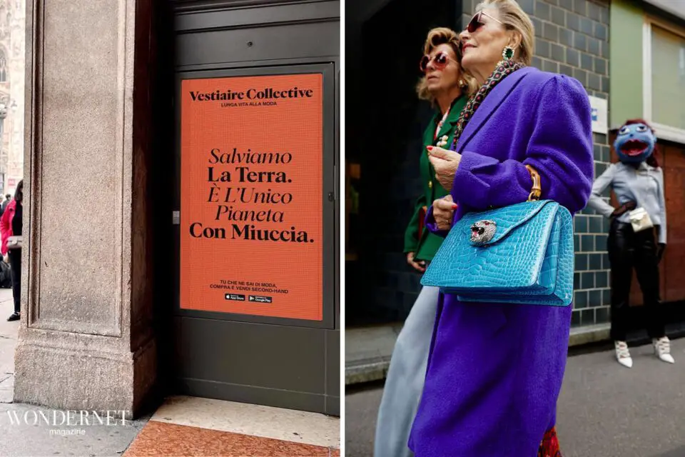 Vestiaire Collective, la campagna con le "sciure" milanesi super glam