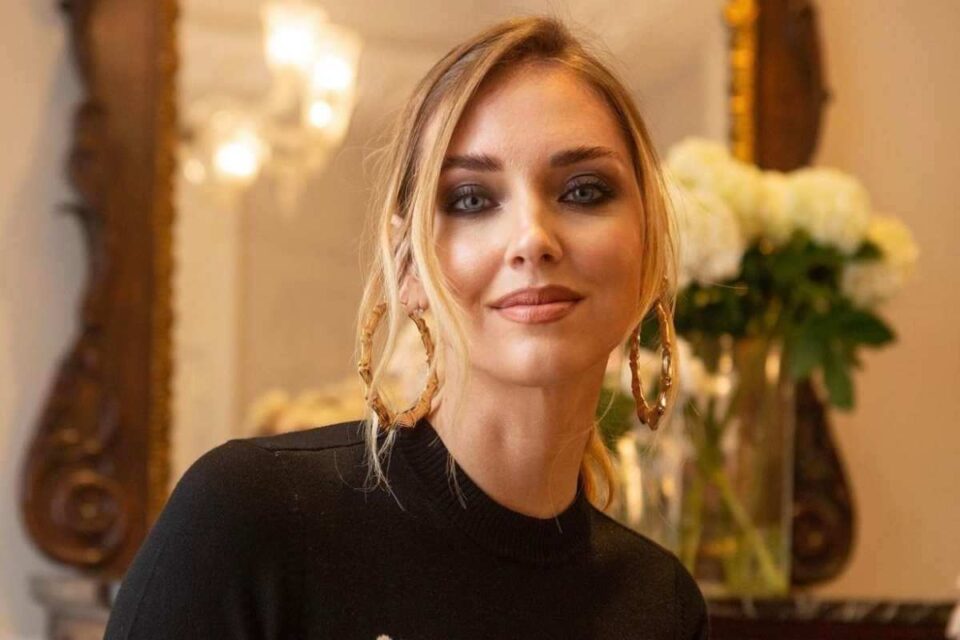 Chiara Ferragni in Dior e Schiaparelli a Sanremo 2023