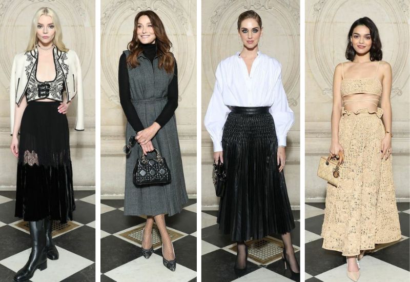 Dior, le celebrità alla sfilata Haute Couture SS23