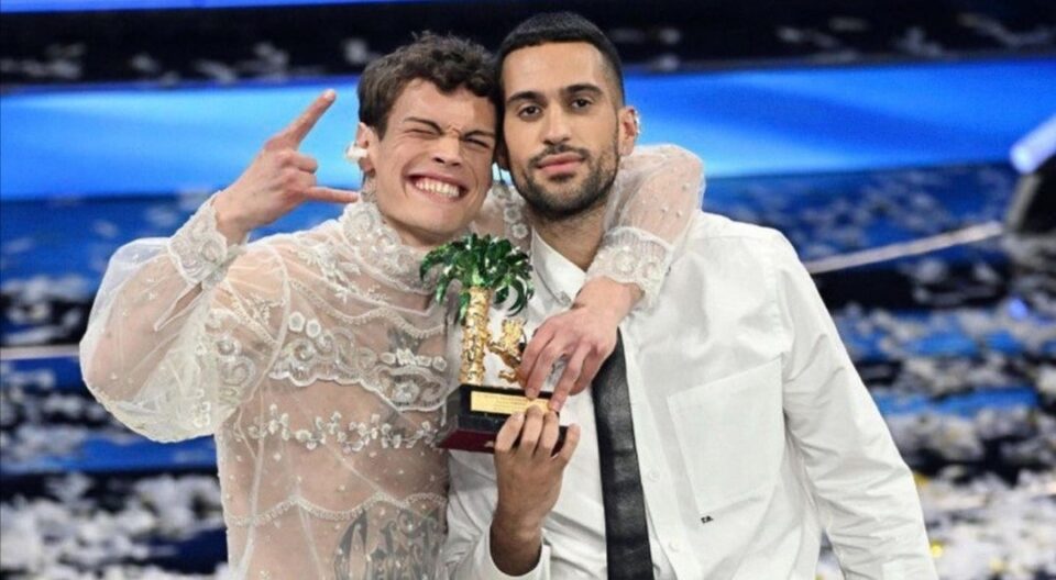 Sanremo 2023, Mahmood e Blanco ospiti della prima serata