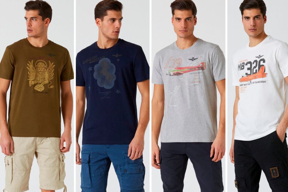 Aeronautica Militare, la capsule di t-shirt per i 100 anni