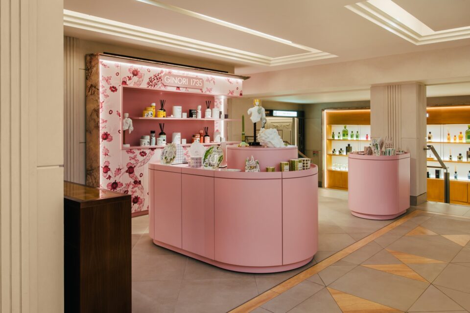 Ginori 1735 apre da Harrods il primo shop di fragranze